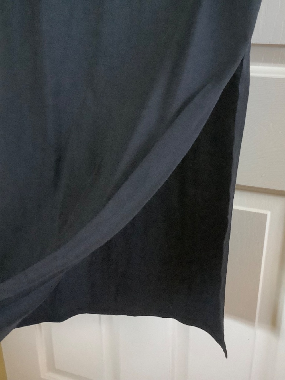 FRAME Le Muscle Cap Sleeve Maxi Dress Noir SZ M - Picture 5 of 13